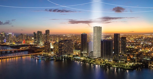 The Aria on the Bay condo tower is built on a PENETRON-treated below-grade structure that is impermeable to chloride ion penetration.