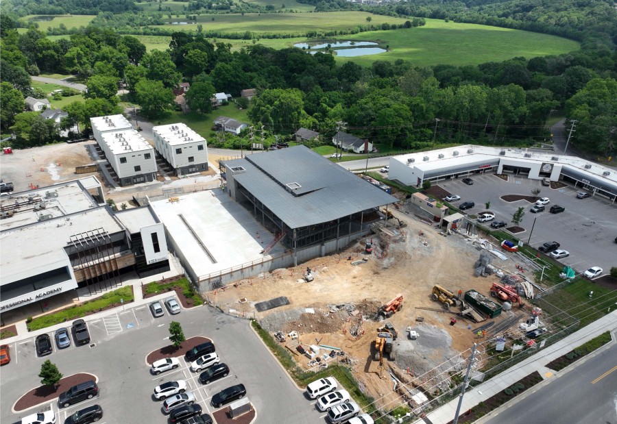 Messer Construction asked Penetron for a durable concrete mix design with a very low permeability to waterproof all below-grade concrete structures.