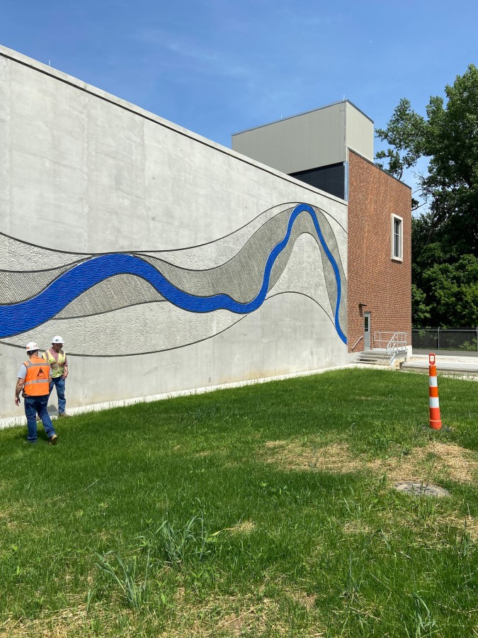 The expanded East wastewater treatment plant can now treat up to 40 MGD to better comply with Clean Water Act guidelines.