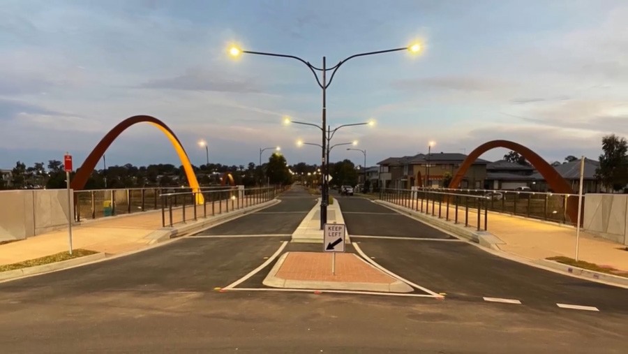 The new Fontana Drive Bridge in Box Hill NSW, Australia was waterproofed with the Penetron System and approved for a 100-year design life.