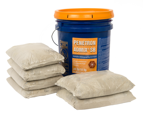 PENETRON ADMIX helps concrete resist aggressive chemicals in the soil, the road salts from the trucks, and the high water table at the I-40 truck inspection site.