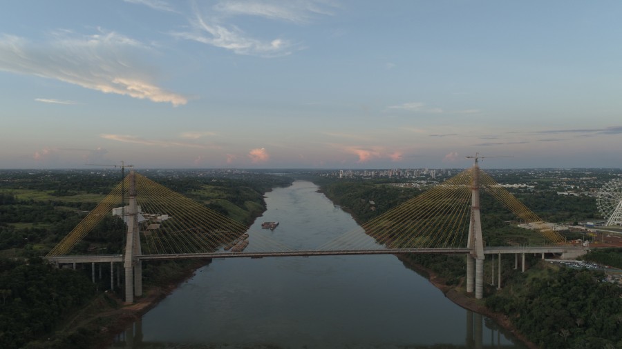 Penetron protects the underlying concrete deck from deterioration, especially corrosion of steel, adding durability to the service life of the Integration Bridge.